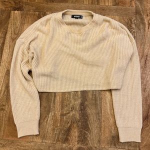Misguided Crop Sweater
